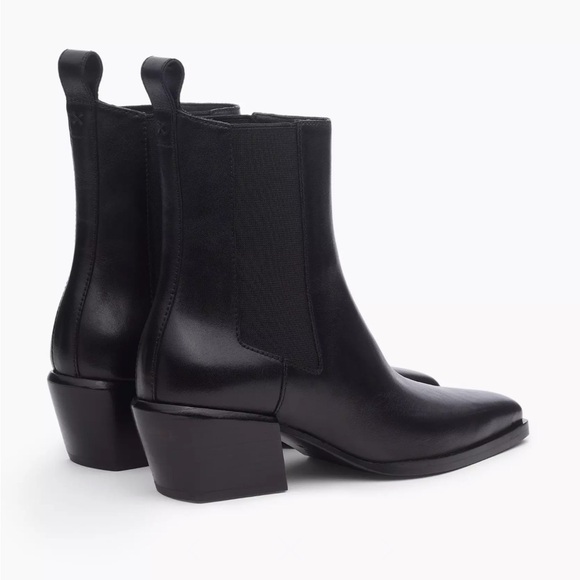 Rag and Bone Joni Leather Chelsea Boots 39 black - Picture 4 of 8